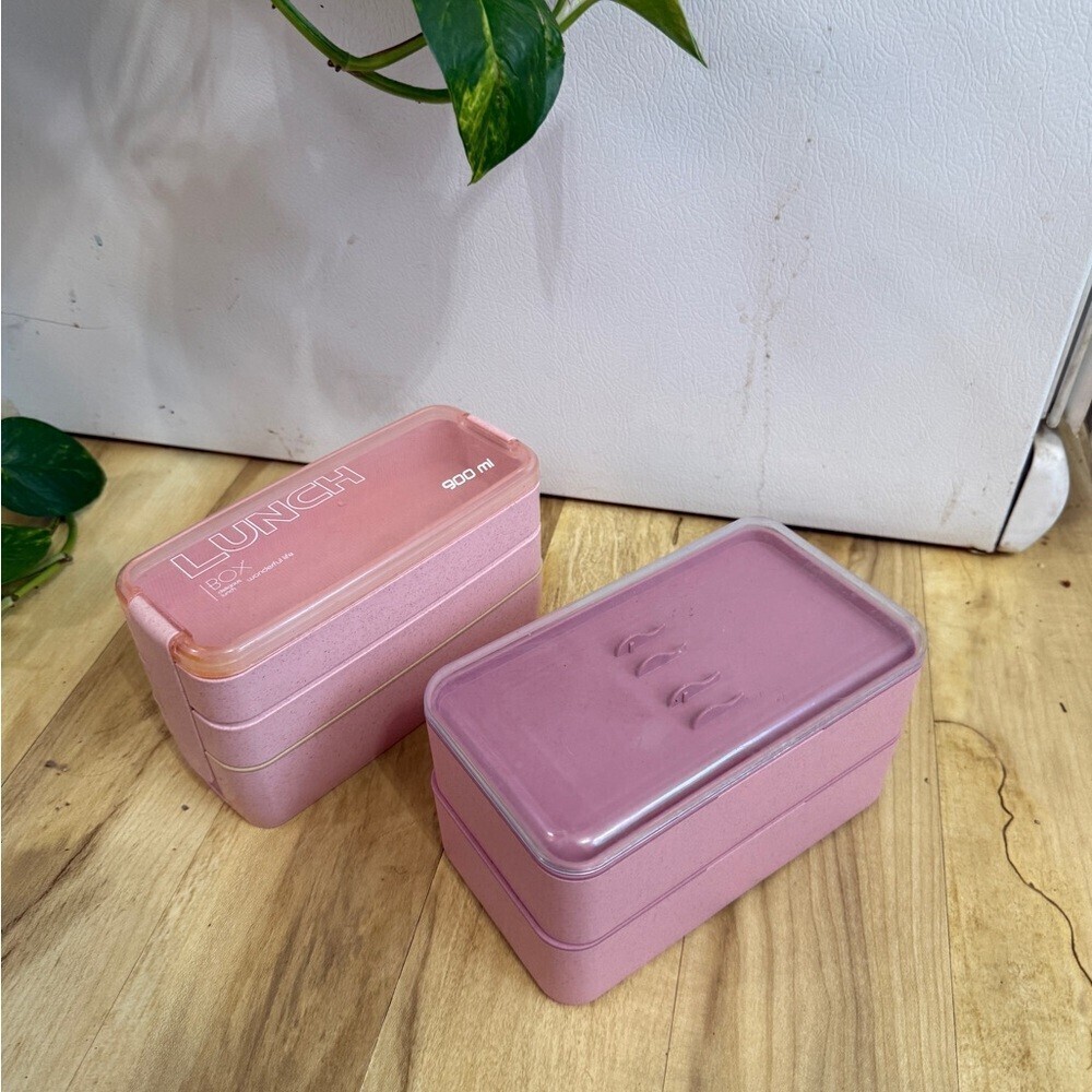 Pink Lunch Box Set